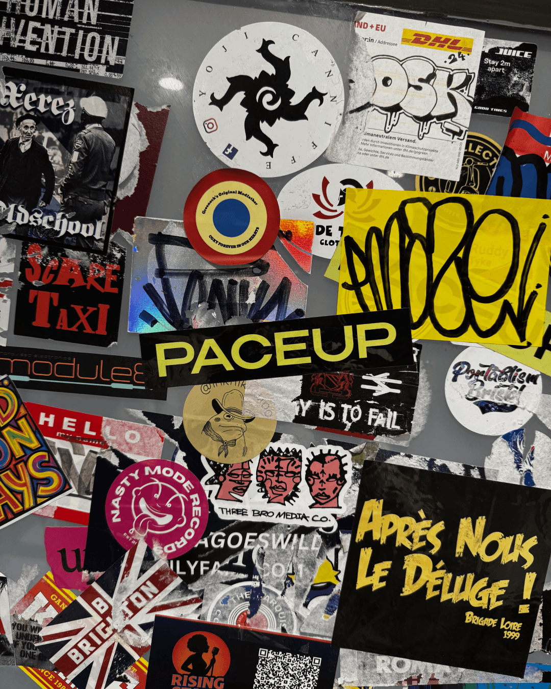 PACEUP Sticker